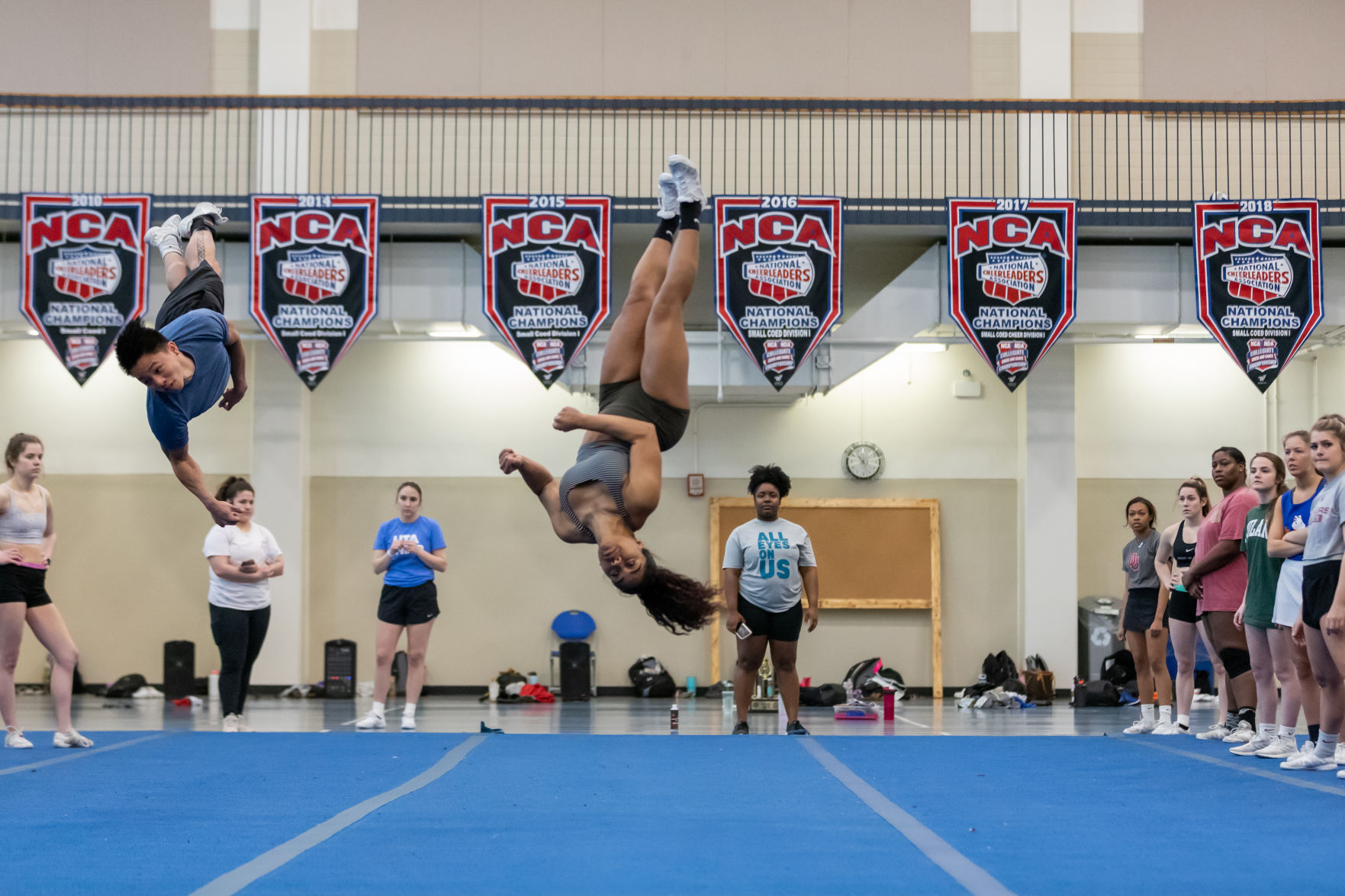 Coronavirus cancellations dash the UTA cheer team's hopes for a seventh national championship win